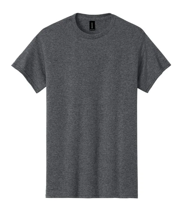 Gildan Heavy Cotton T-Shirt in Graphite Heather, front