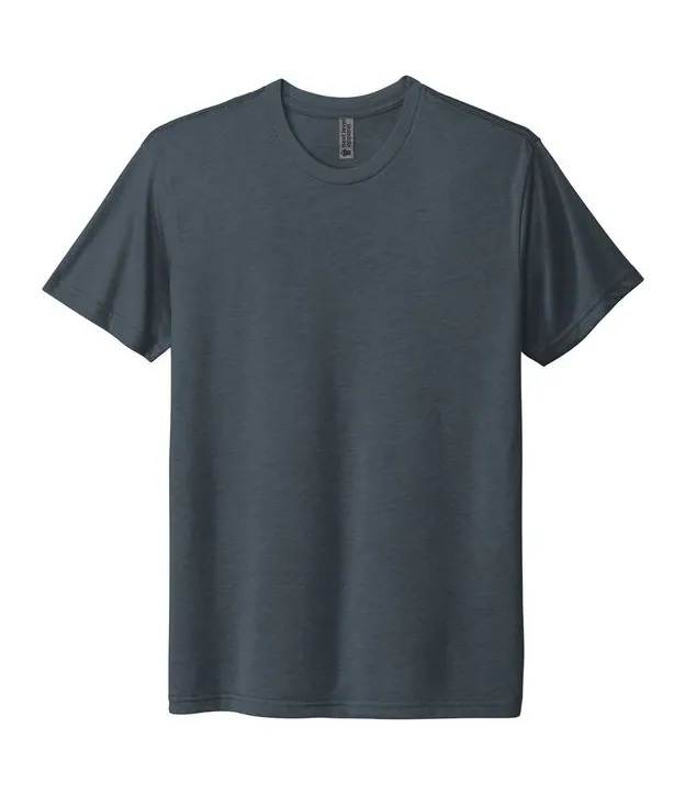 Next Level Adult Tri-Blend Tee in Indigo, front