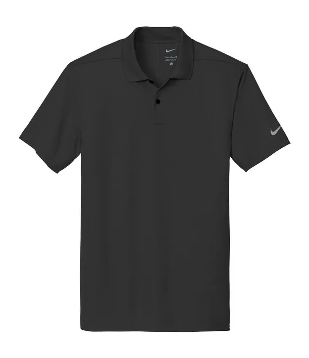 Nike Victory Solid Polo in Black, front