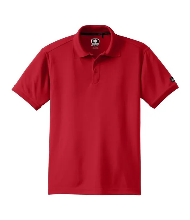 OGIO Caliber2.0 Polo in Signal Red, front