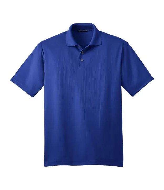 Port Authority Performance Fine Jacquard Polo in Hyper Blue, front