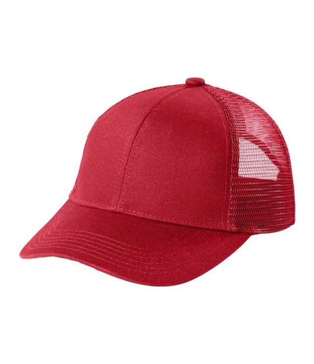 Port Authority Adjustable Mesh Back Cap in Chili Red, front